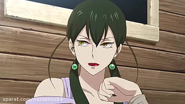 انیمه سفید برفی با موهای قرمز...