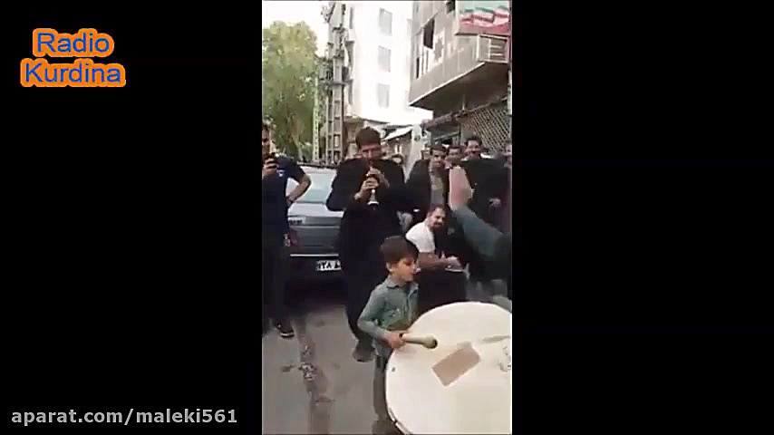 رقص کردی پیرمرد کرد کرمانشاه