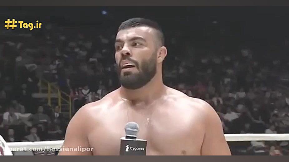 امیر علی اکبری در دو دقیقه حری...