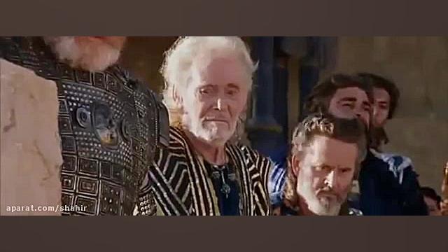 یکی از صحنه های زیبای مبارزه د...