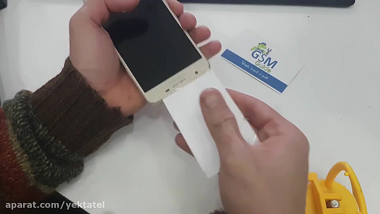 تعویض تاچ و ال سی دی سامسونگ J...