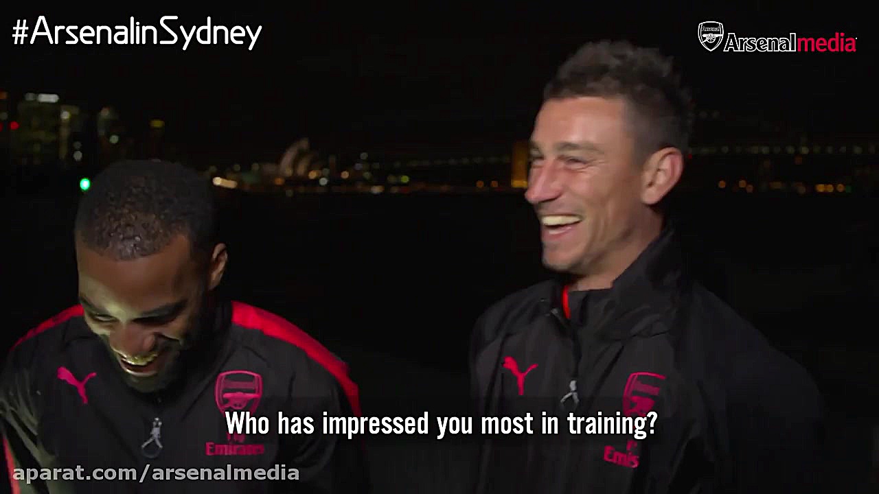 تور آرسنال 2017 | مصاحبه دیدنی...