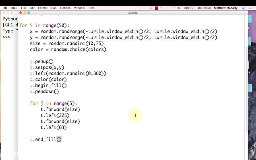 It's full of stars! Introduction to Programming with Python | Teach ...