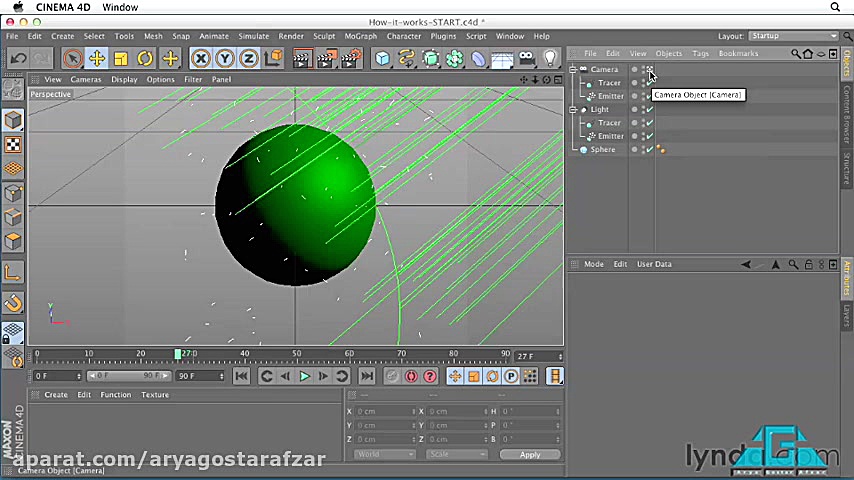 آموزش Cinema 4D  عملکرد موتور...