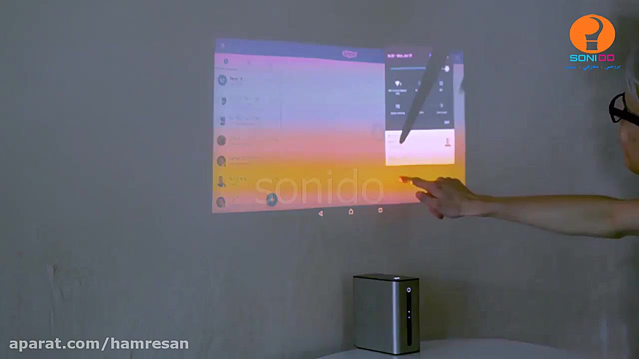 بررسی پروژکتور سونی اکسپریا تا...