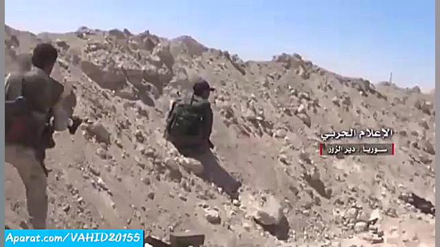 درگیری شدید نیروهای سوریه ای ب...