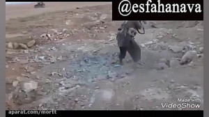 لحظه شهادت شهید حججی (با صدای...