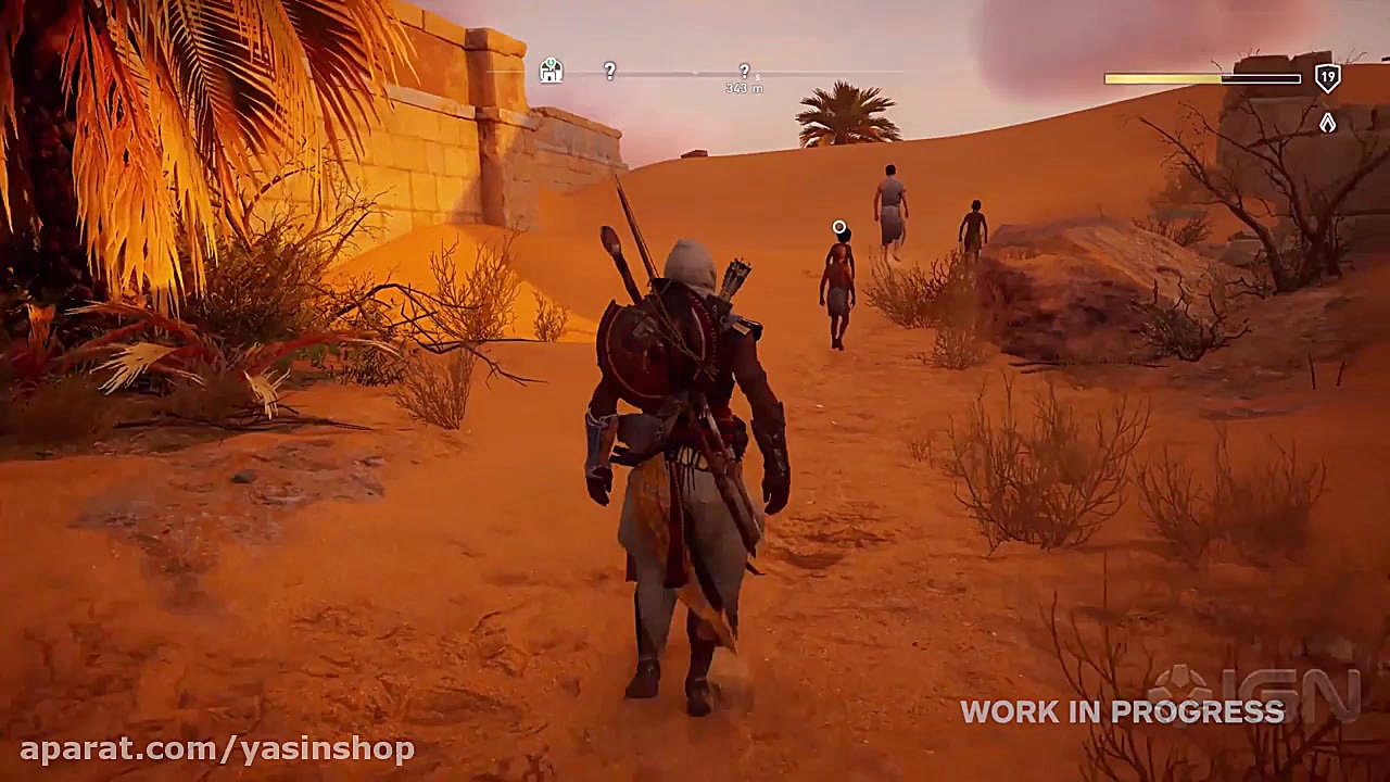 گیم پلی بازی اساسین کرید 2018...