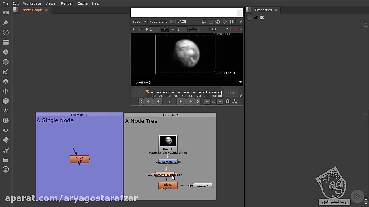آموزش Nuke  آشنایی و آموزش مبح...