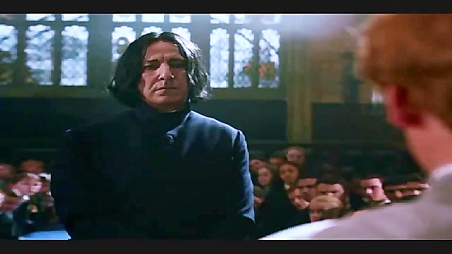 SNAPE LAUGHING LIKE HELL سوروس...