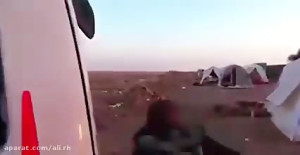 فیلم اسارت شهید حججی و بریدن س...