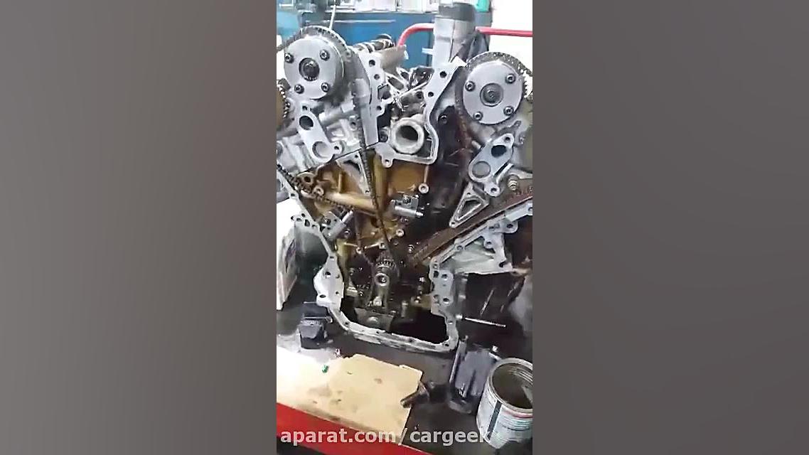 تایم گیری موتور 6سیلندر آزرا