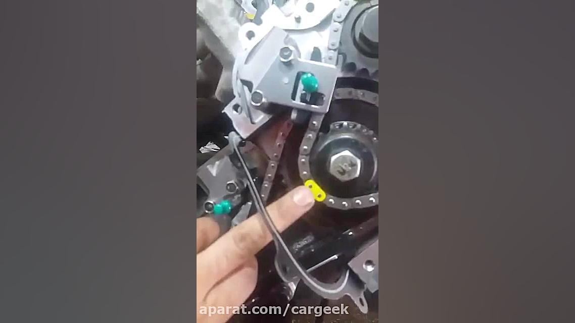 تایم گیری موتور نیسان رونیز و...