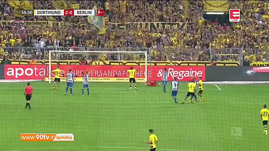خلاصـه بازی: دورتموند 2 0 هرتا...