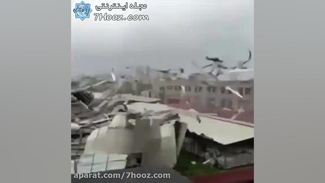 طوفان فوق العاده وحشتناک در چی...