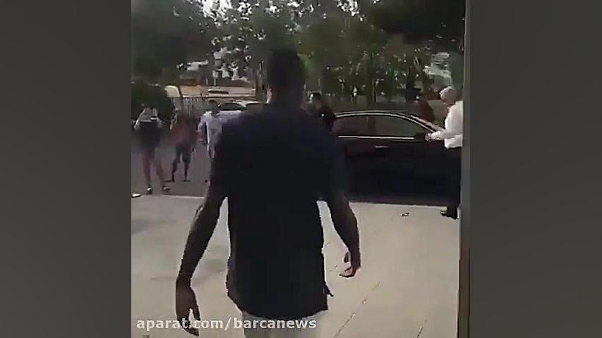 عثمان دمبله در بارسلونا !