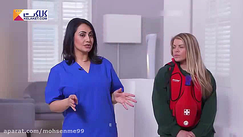 آموزش کمک های اولیه هنگام خفگی