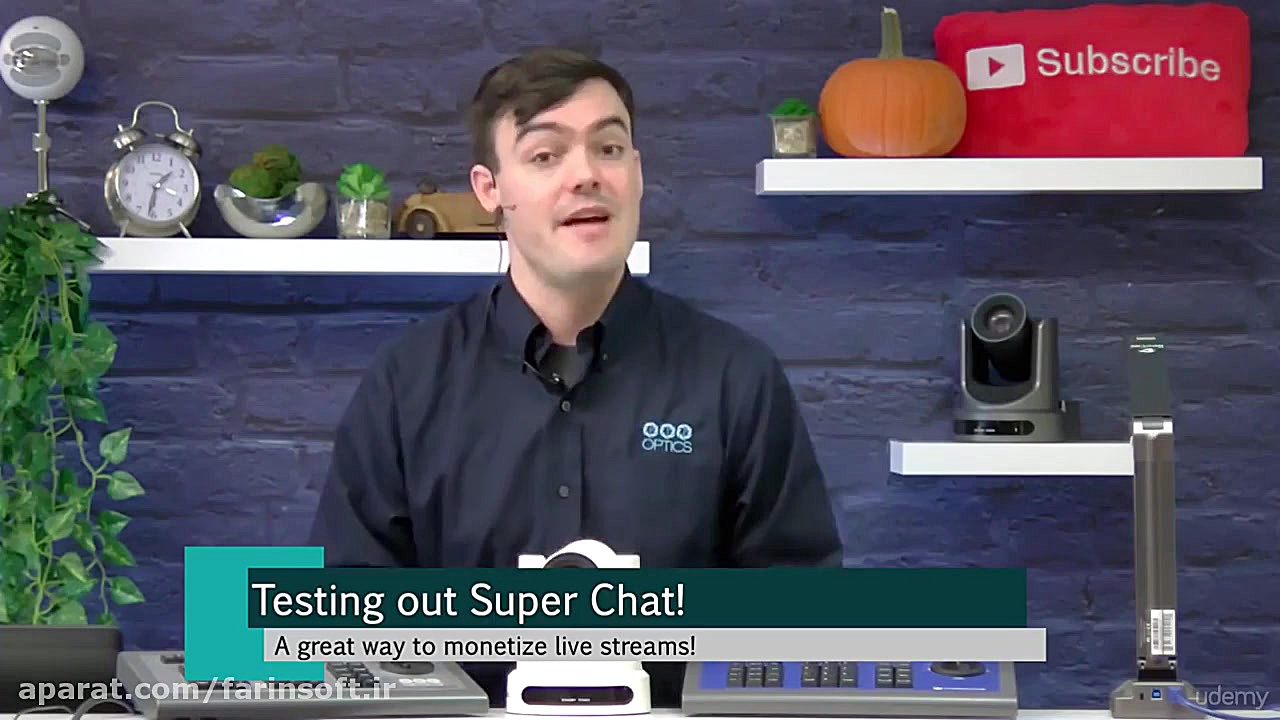 آموزش ساخت استدیو برای استریم...