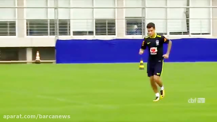 اولین تمرین فیلیپه کوتینیو در...