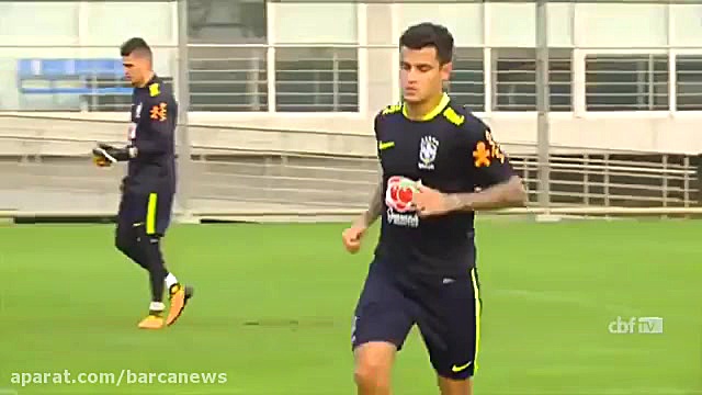 اولین تمرین فیلیپه کوتینیو در...