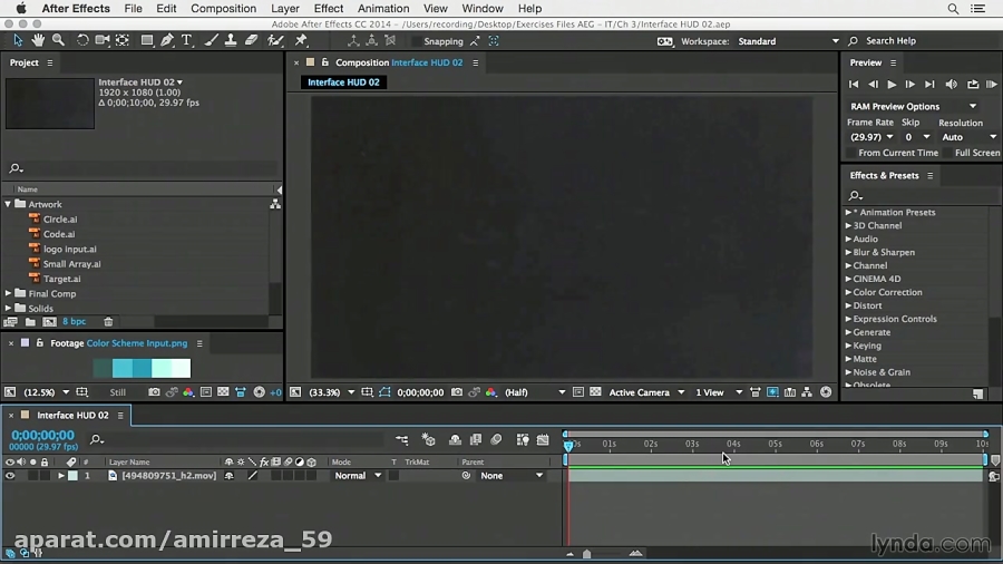 Add computer code animation | After Effects | lynda.com