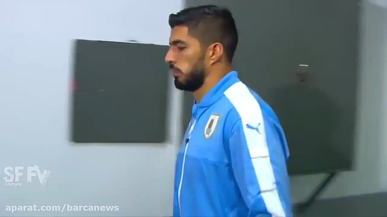 حرکات مسی و سوارز در بازی اروگ...