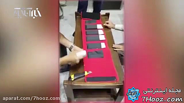 کشف ۷ کیلو طلای قاچاق از شال ک...