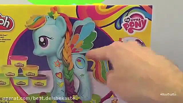 درست کردن پونی با خمیر بازی  2