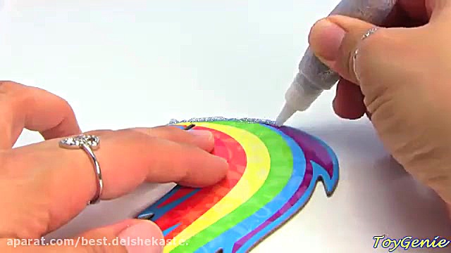 درست کردن پونی با مقوا  1