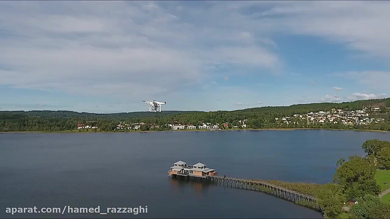 تعقیب و گریز دو پهباد DJI Phan...