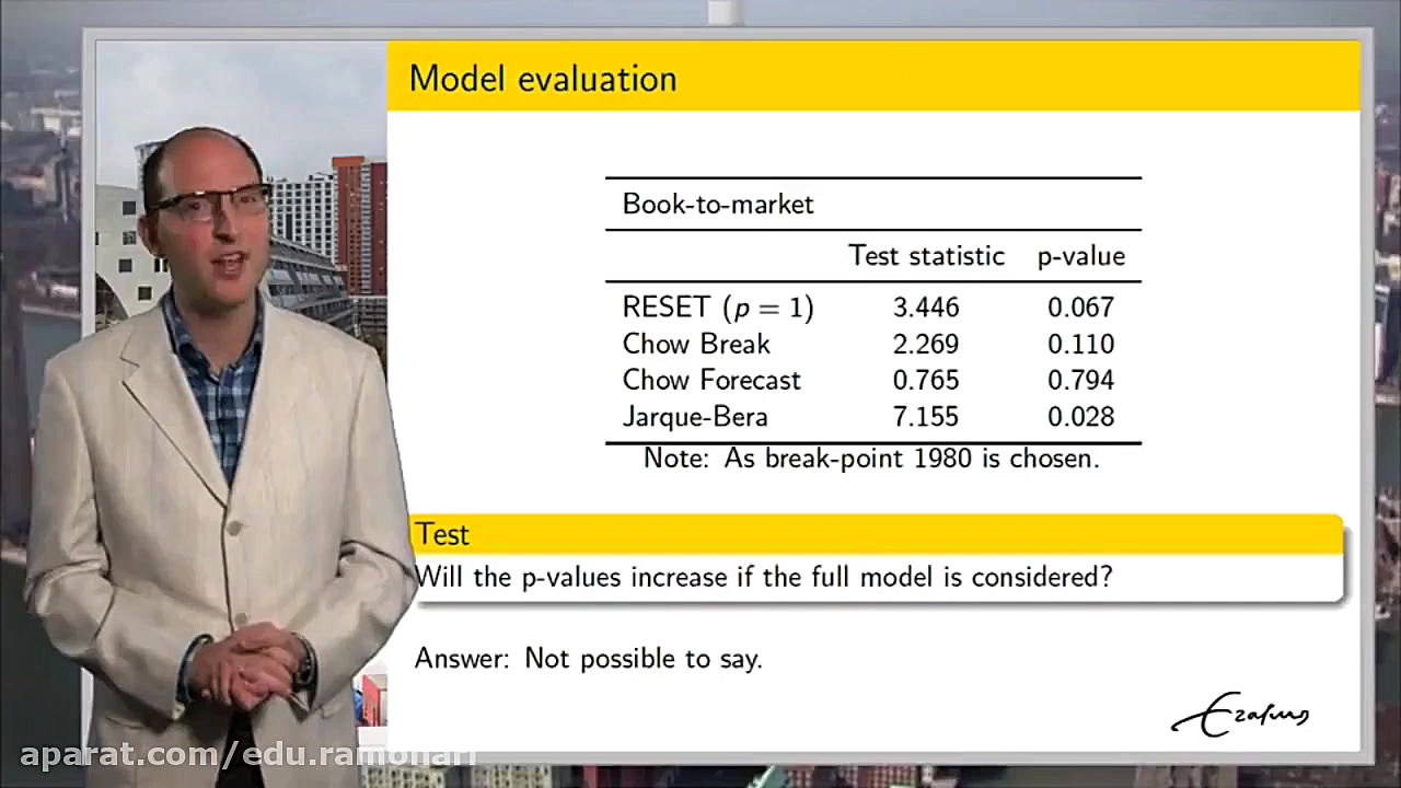 ۵.۳: ویژگی های مدل  کاربرد