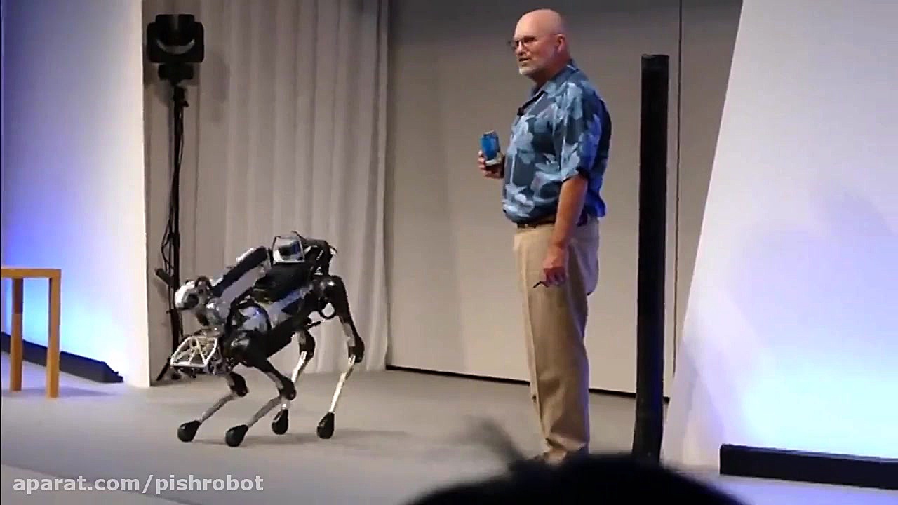 ربات اسپات spot بوستون داینامی...