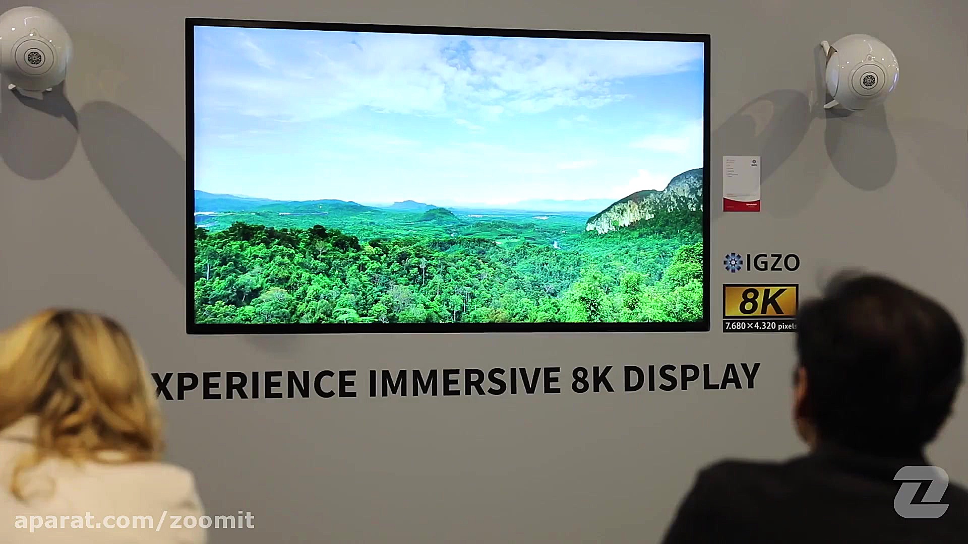 گزارش زومیت از غرفه شارپ در نم...