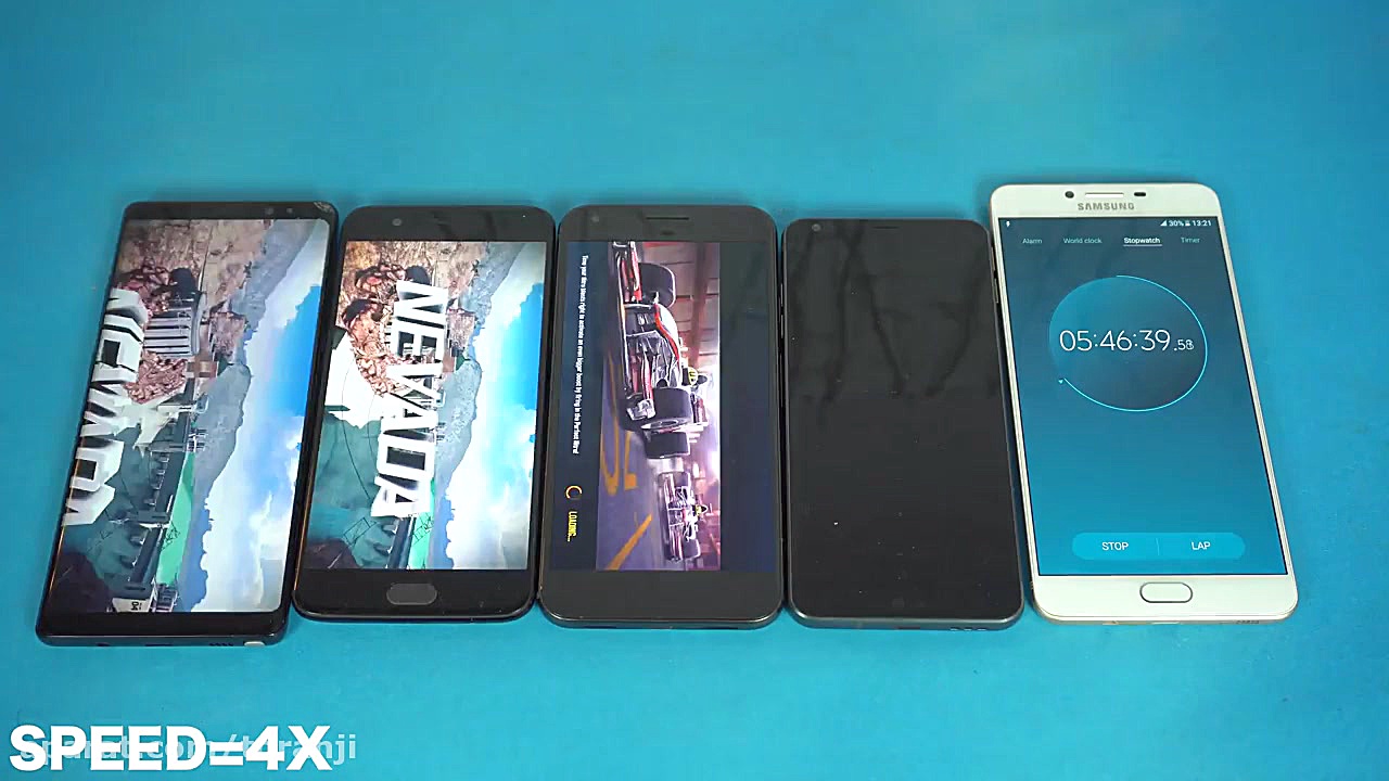 مقایسه باتری وان پلاس 5، نوت8،...