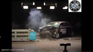 تست تصادف آریو S300 سایپا  ZOT...