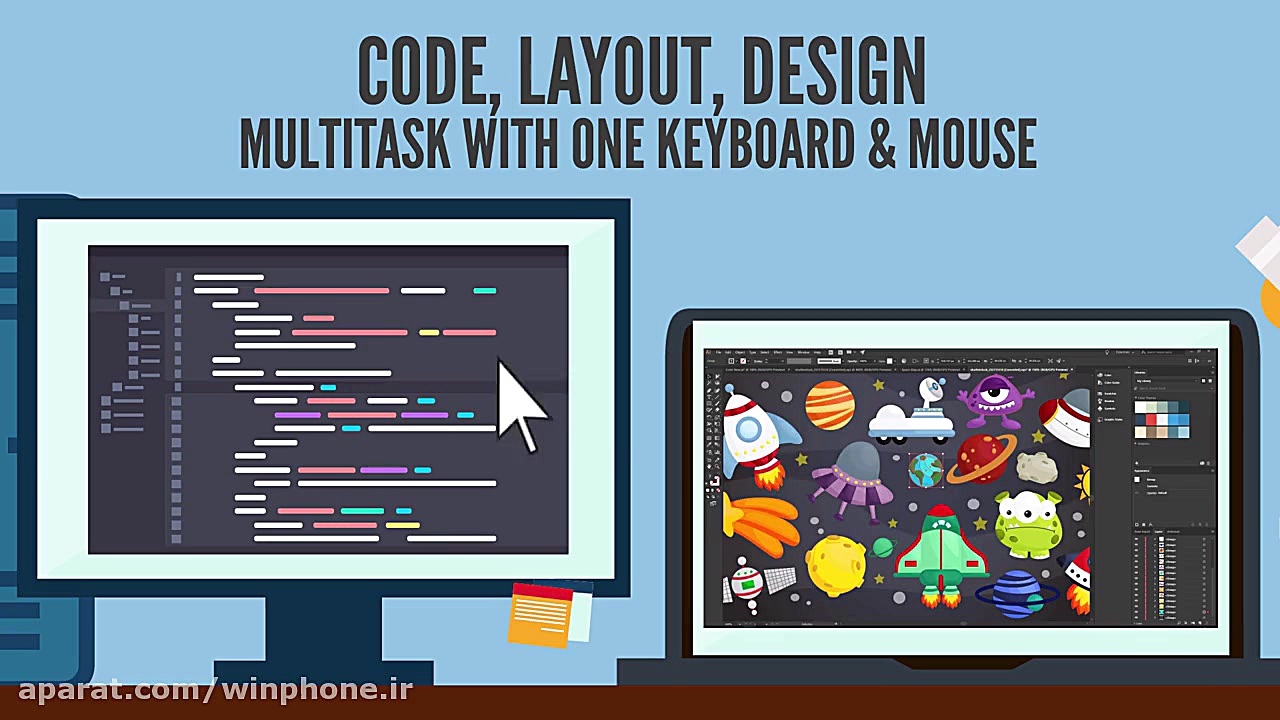 کنترل چند کامپیوتر را در استیم...