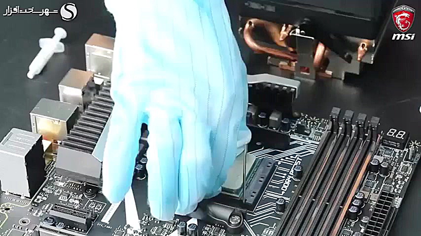 آموزش نصب پردازنده رایزن AMD ب...