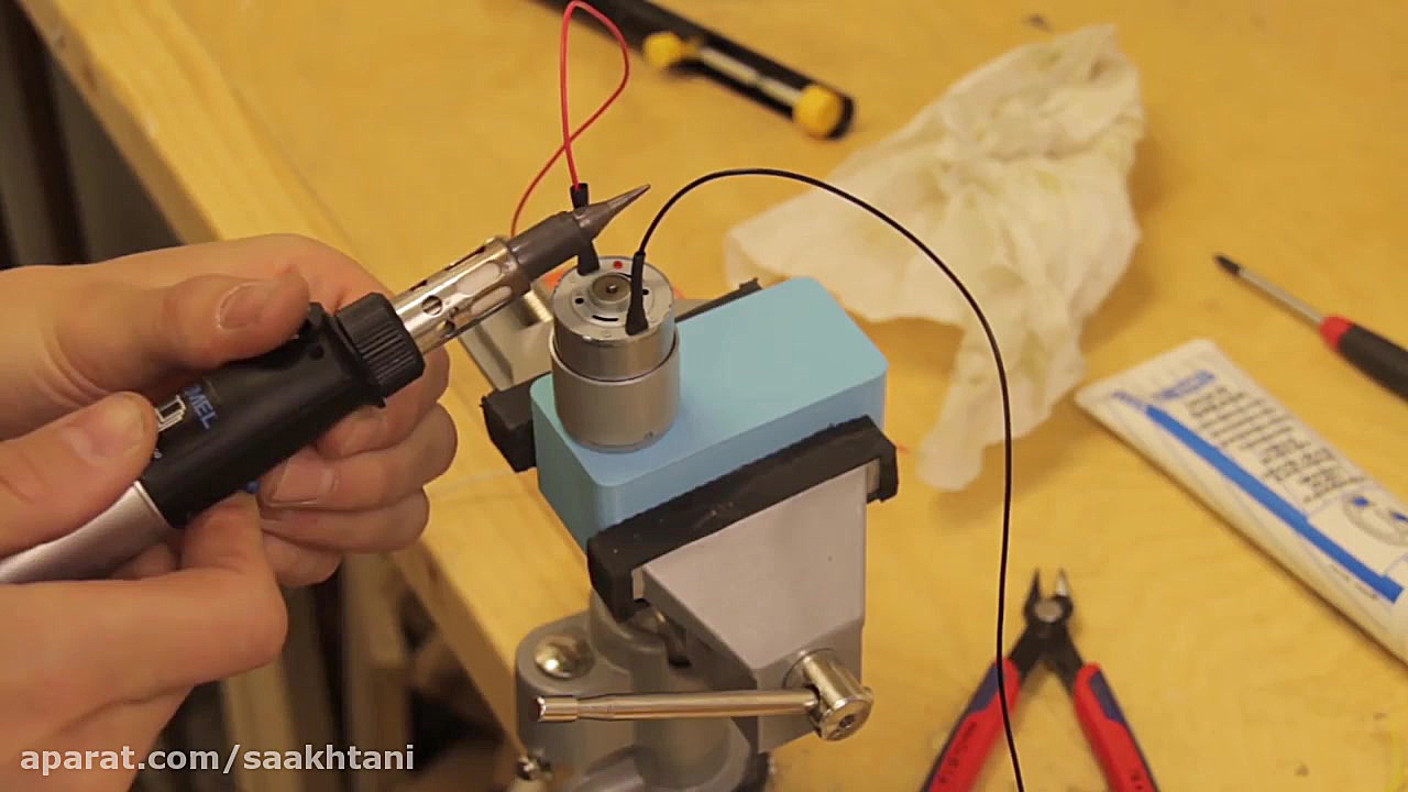 آموزش ساخت گیربکس مخصوص موتور...