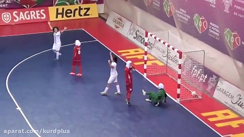 گل های فوتسال دختران  ایران و...