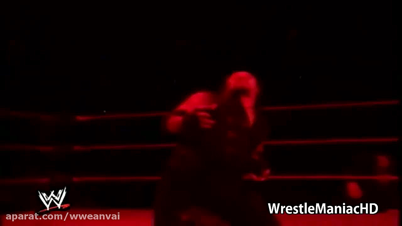 بیانات قبل از مسابقه آندرتیکر...