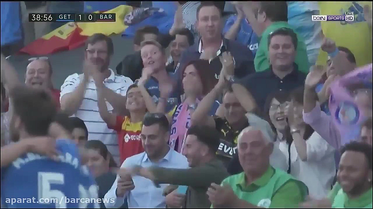 ختافه 1 2 بارسلونا ( خلاصه و گ...