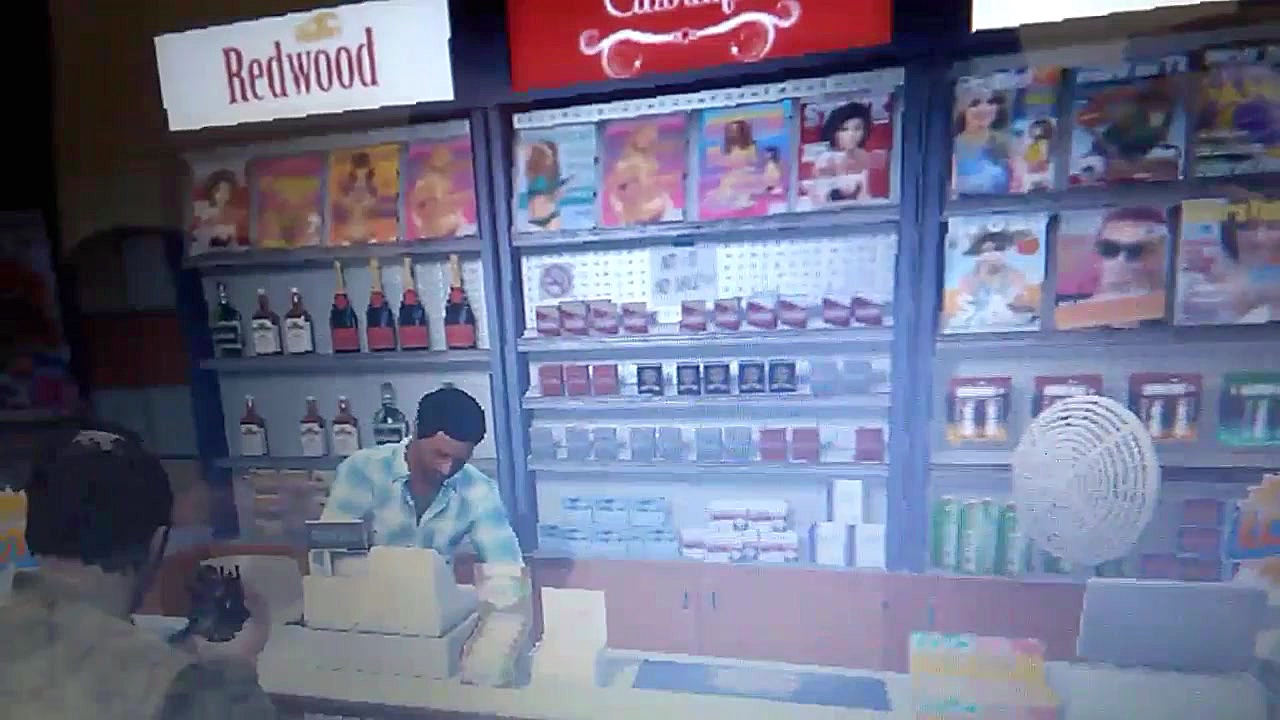 اموزش دزدی از مغازه درgtav