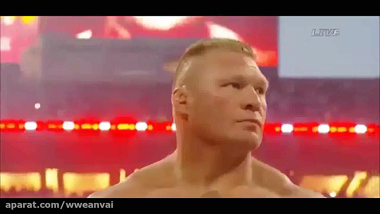 خلاصه مسابقه رومن رینز و براک...