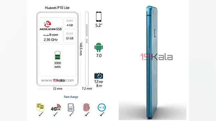 فیلم 360 درجه و مشخصات p10 Lit...