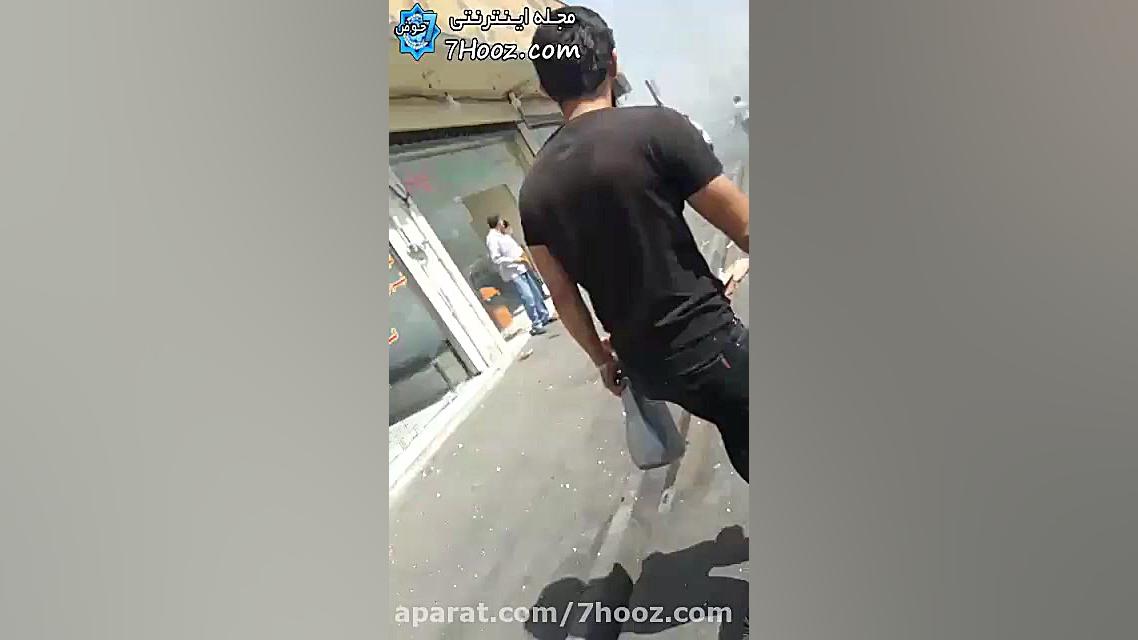 فیلم لحظه اولیه انفجار مسافرخا...