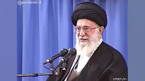 سخنان رهبر درباره لخت شدن در م...