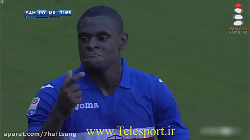 سری آ ایتالیا؛ سمپدوریا 2  میل...