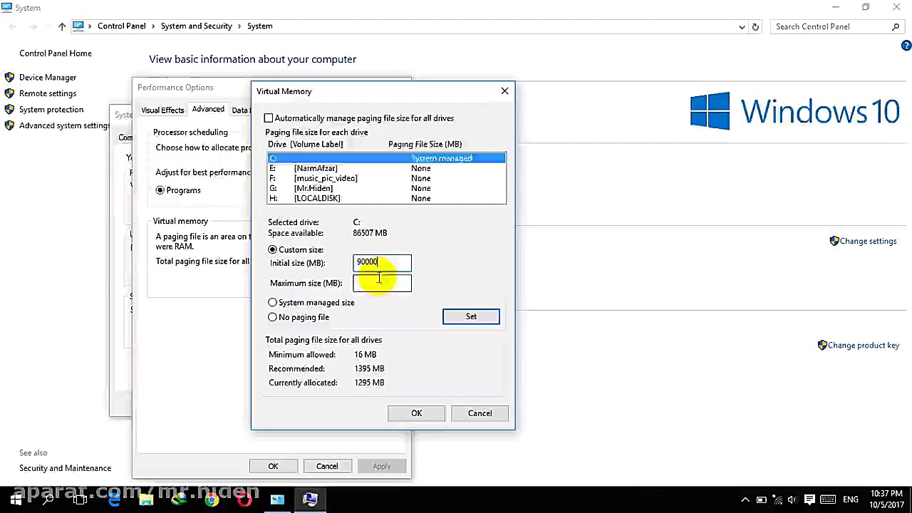 بالا بردن سرعت رم به صورت مجاز...