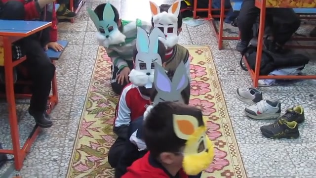 تدریس درس مدرسه خرگوش ها (پایه...