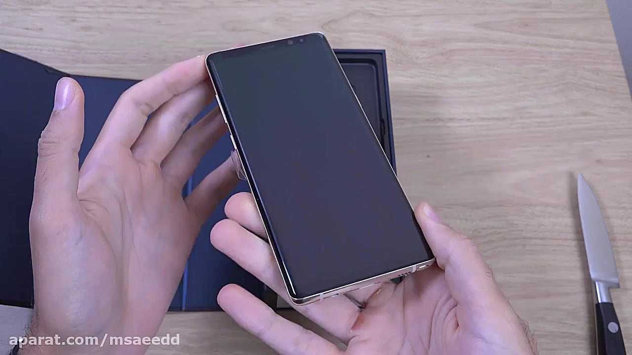 جعبه گشایی  Samsung Galaxy Not...